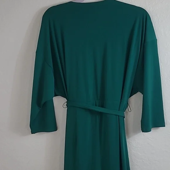 Express High Rise Green Jumpsuit Size XL/TG - Picture 8 of 9